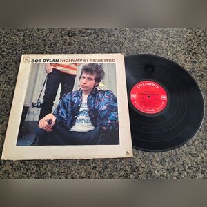 Vintage 1966 Vinyl LP MONO Record CL 2389 Highway 61 Revisited Bob Dylan Rare